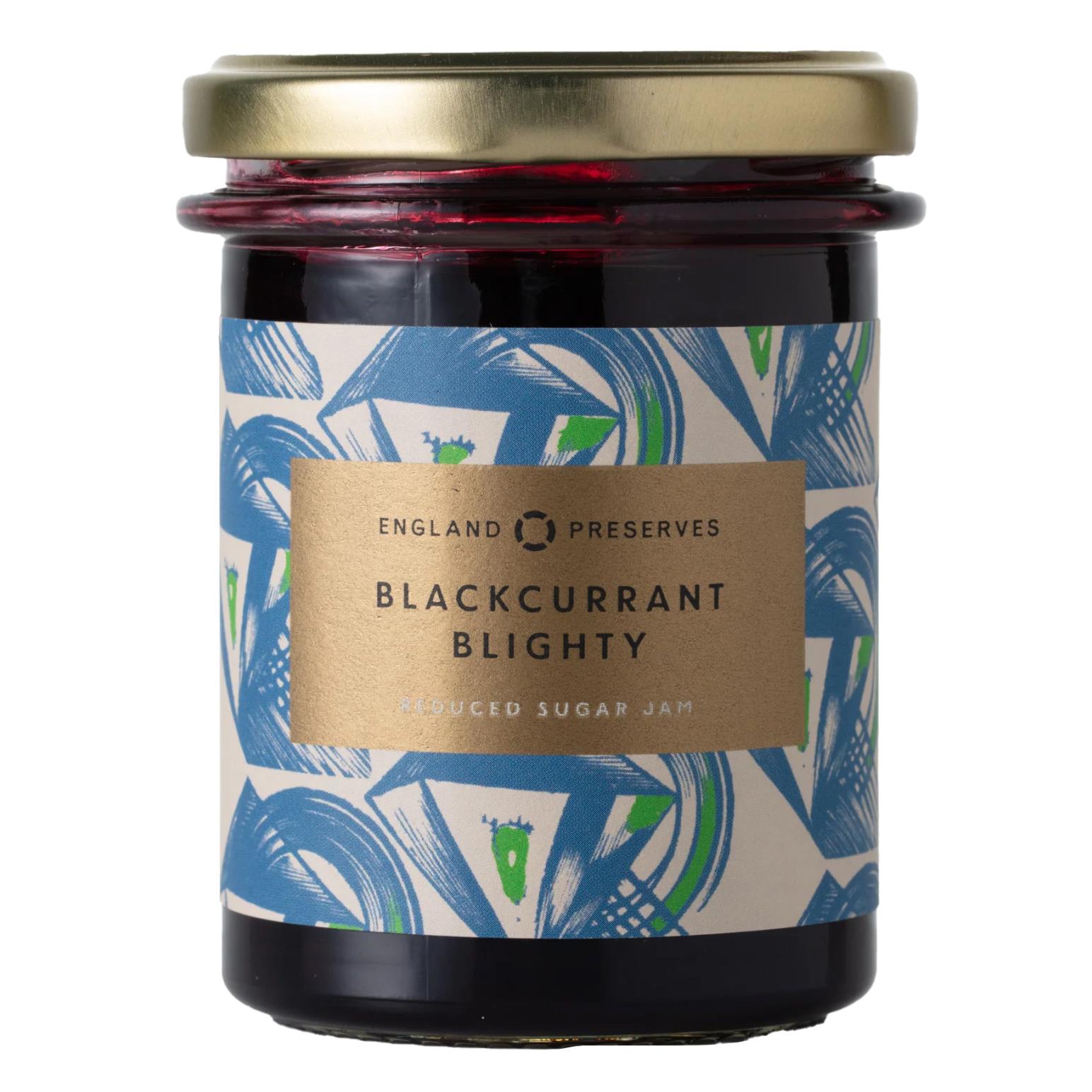 England Preserves Blackcurrant Blighty 225g