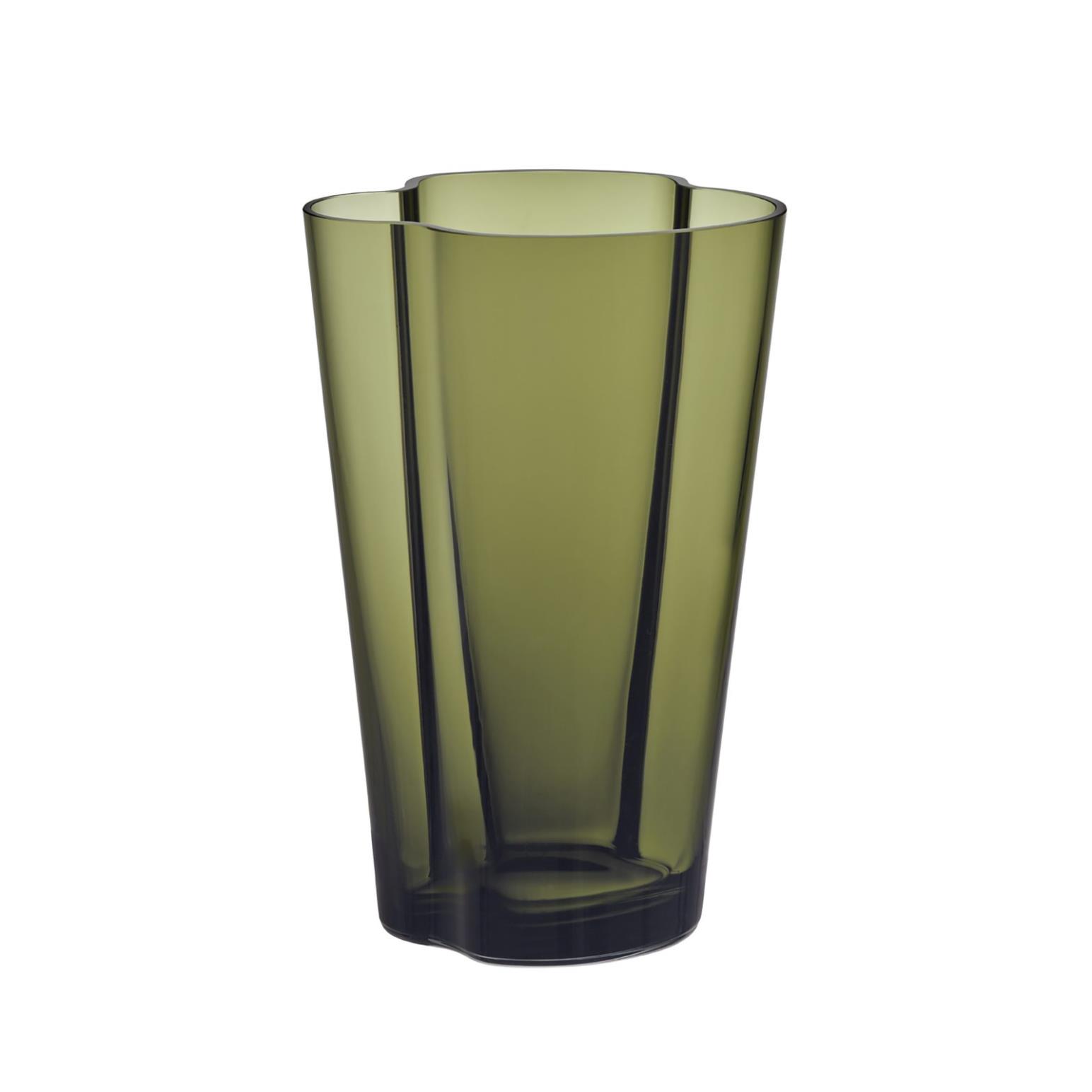 iittala Aalto Vase 22cm Moss Green