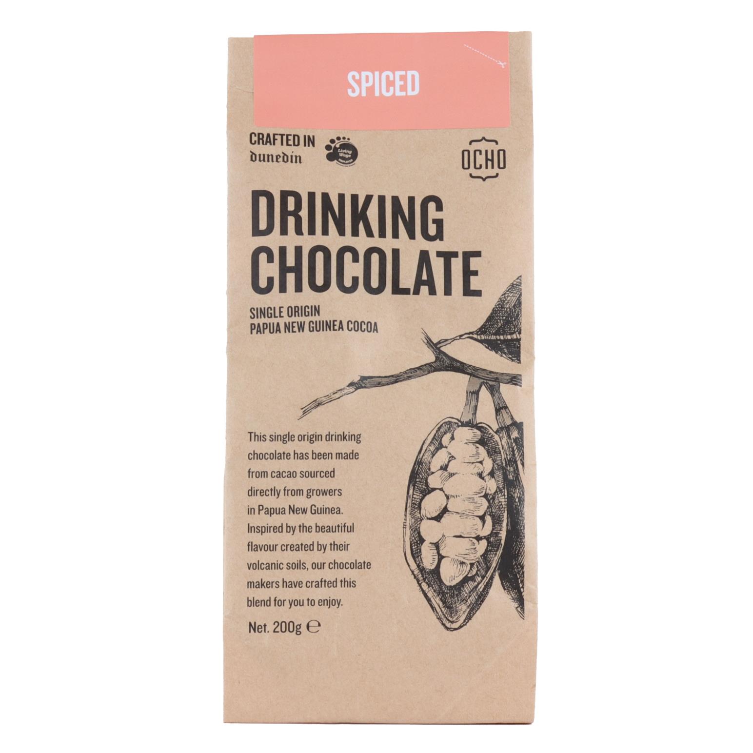 OCHO Spiced Drinking Chocolate - 50% PNG