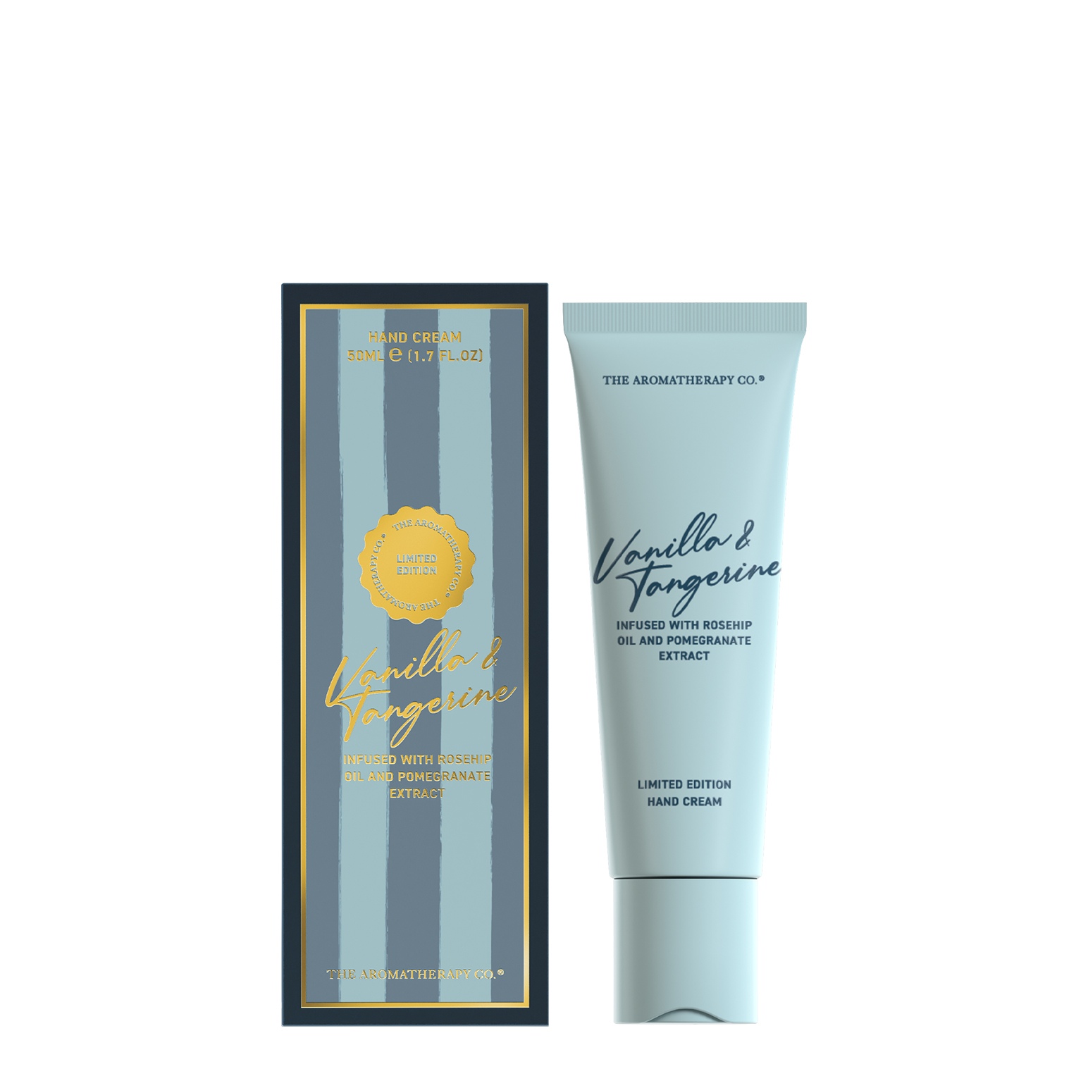 The Aromatherapy Co Festive Hand Cream 50ml - Vanilla & Tangerine