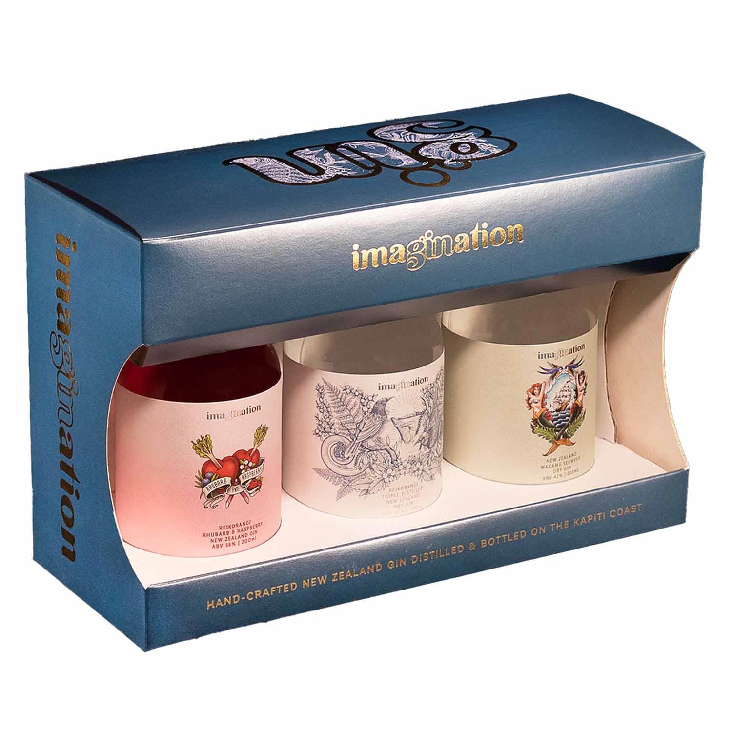 Imagination Gin Gift Pack 3 x 200ml