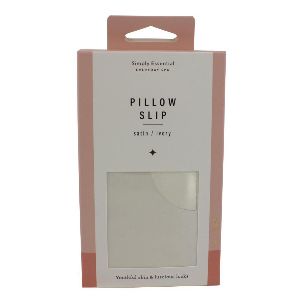 Simply Essential Satin Pillow Slip Ivory