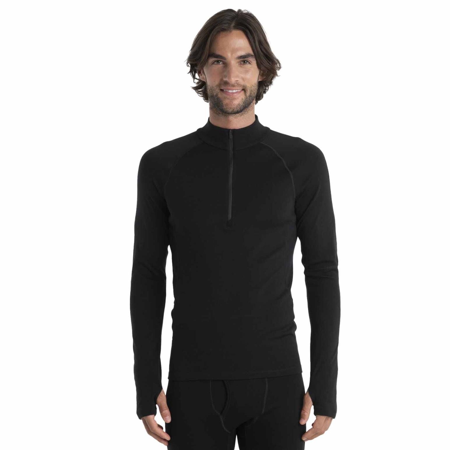 Icebreaker M 300 MerinoFine Polar LS Half Zip