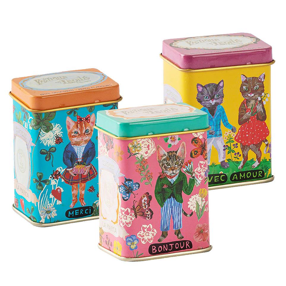 Leone Nathalie Lete Assorted Quirky Cats Pastilles 30g