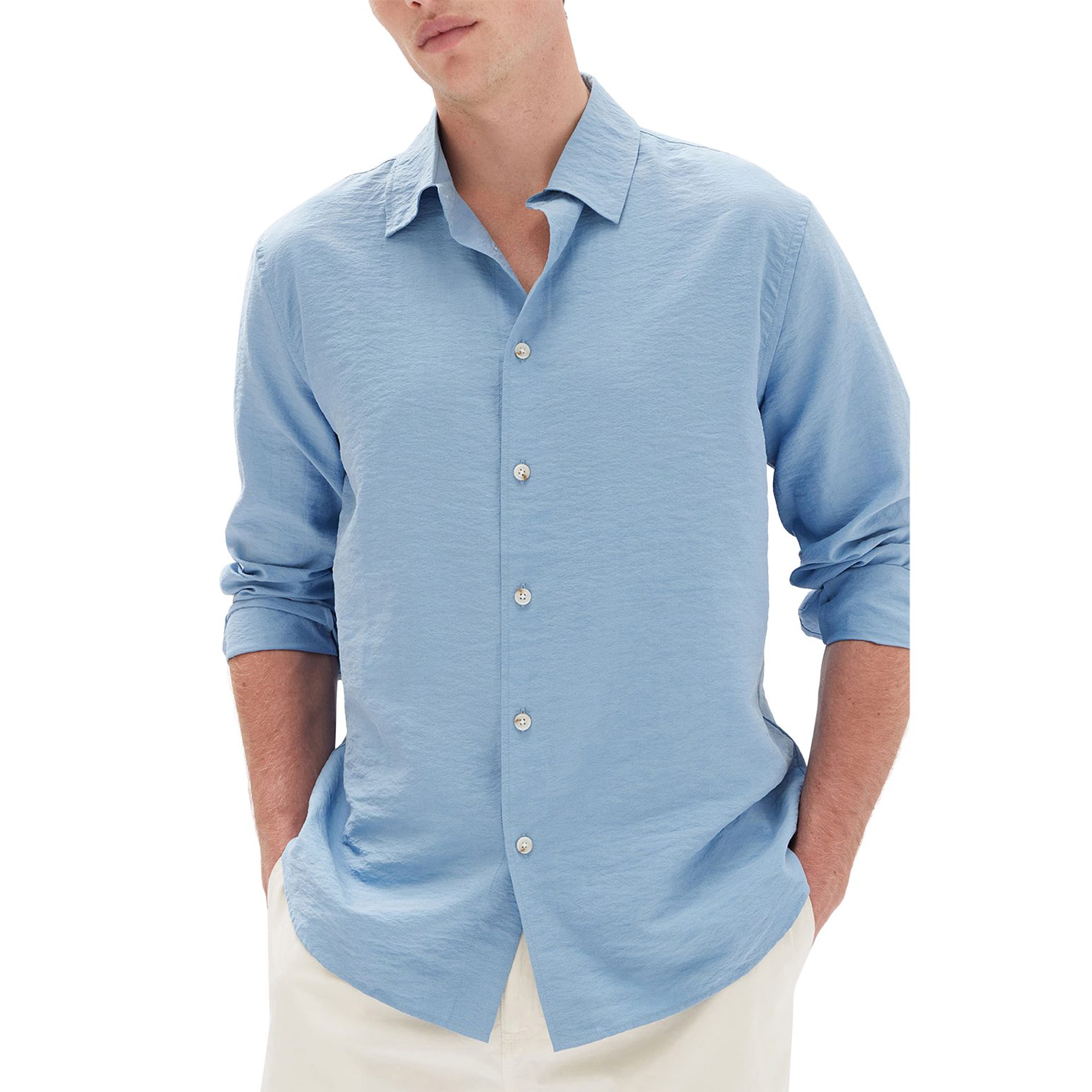 Assembly Label Brook Long Sleeve Shirt Bahama