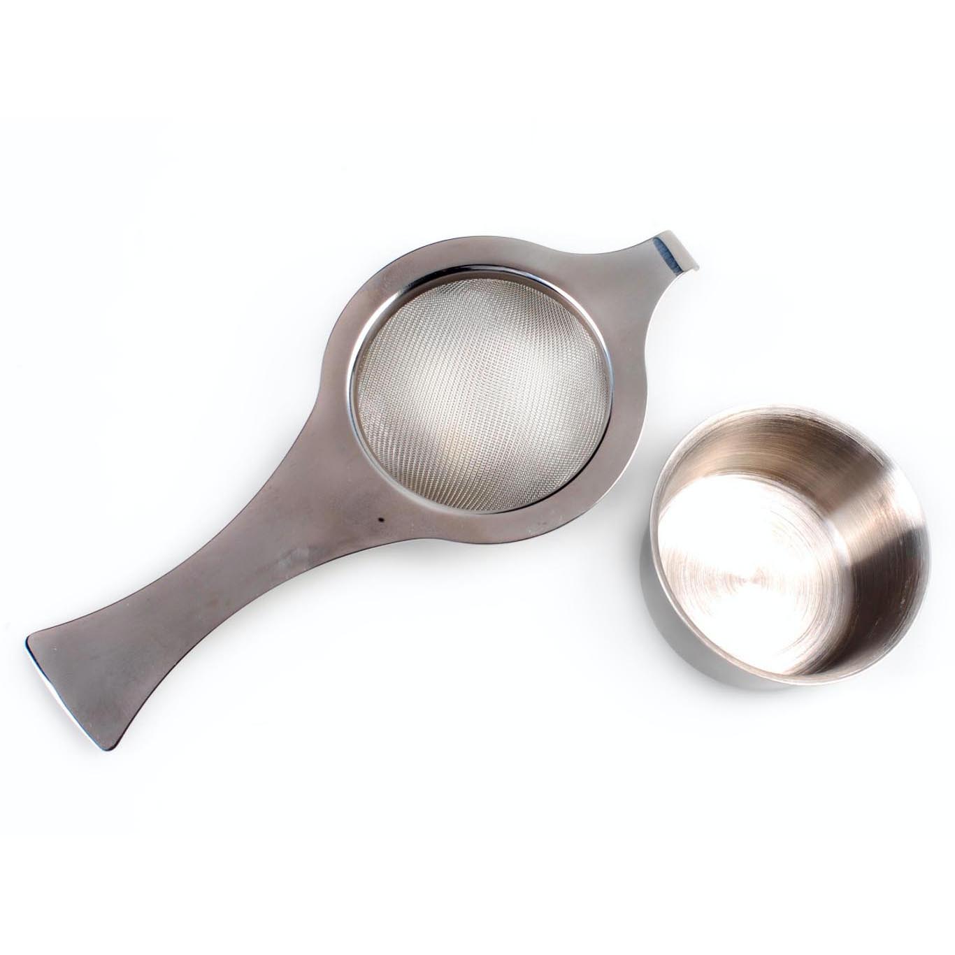 Dilmah Camellia Leaf Tea Strainer with Holder