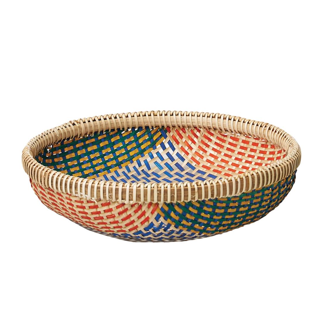 Città Thao Woven Basket Blue/Multi S