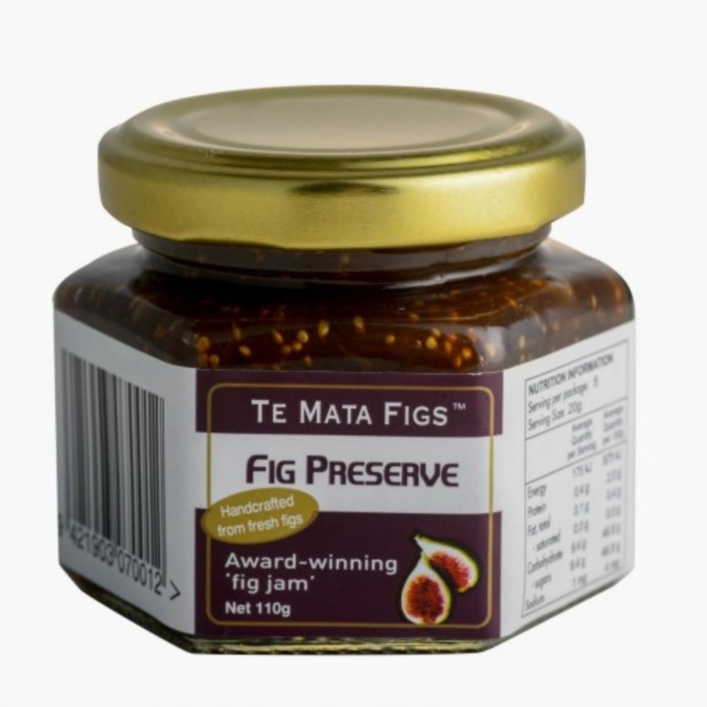 Te Mata Fig Preserve / Fig Jam -110g