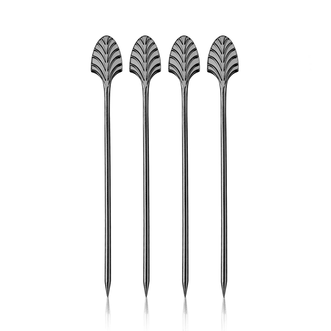 Gunmetal Deco Cocktail Picks By Viski®