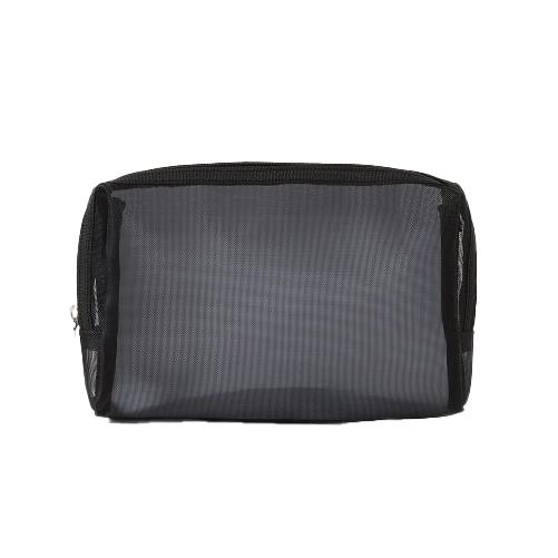 Città Mesh Wash Bag Black S 20x4x12cmh