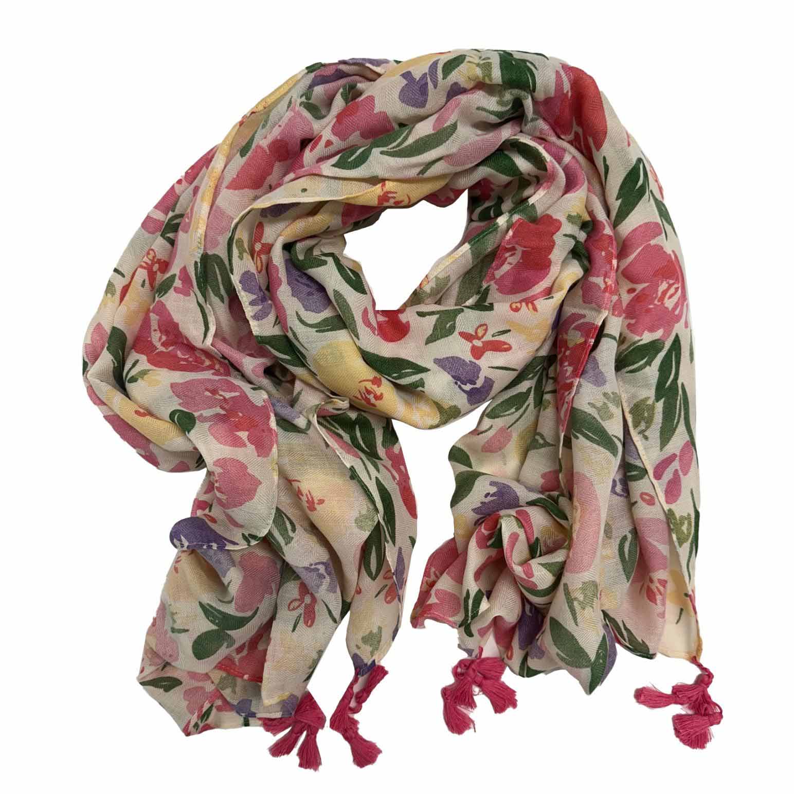 Alice & Lily Tassle Scarf - Sarong