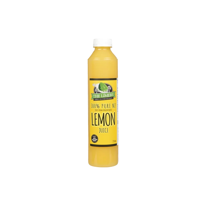 The Limery Pure NZ Lemon Juice 750ml