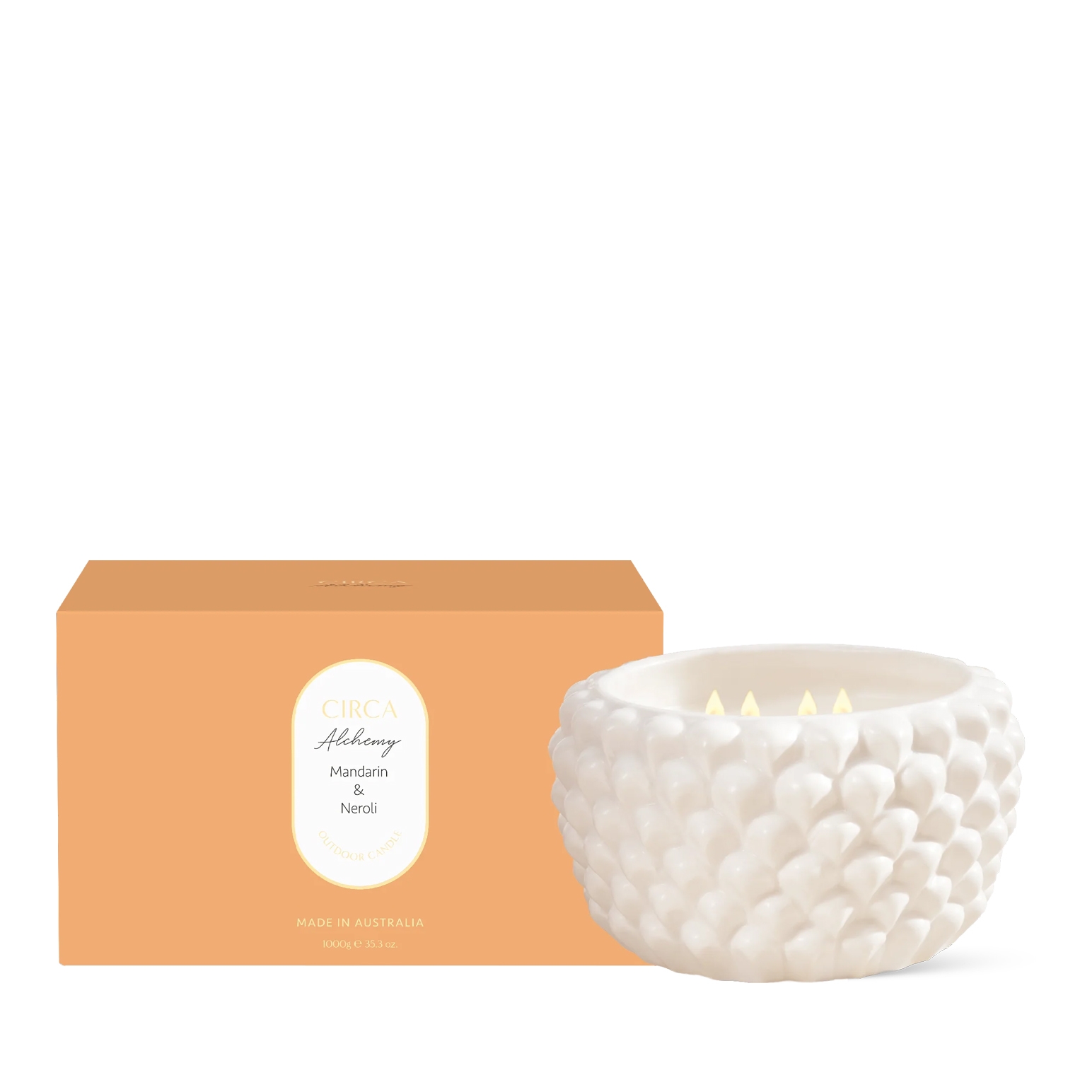 CIRCA Alchemy Mandarin & Neroli Candle 1kg