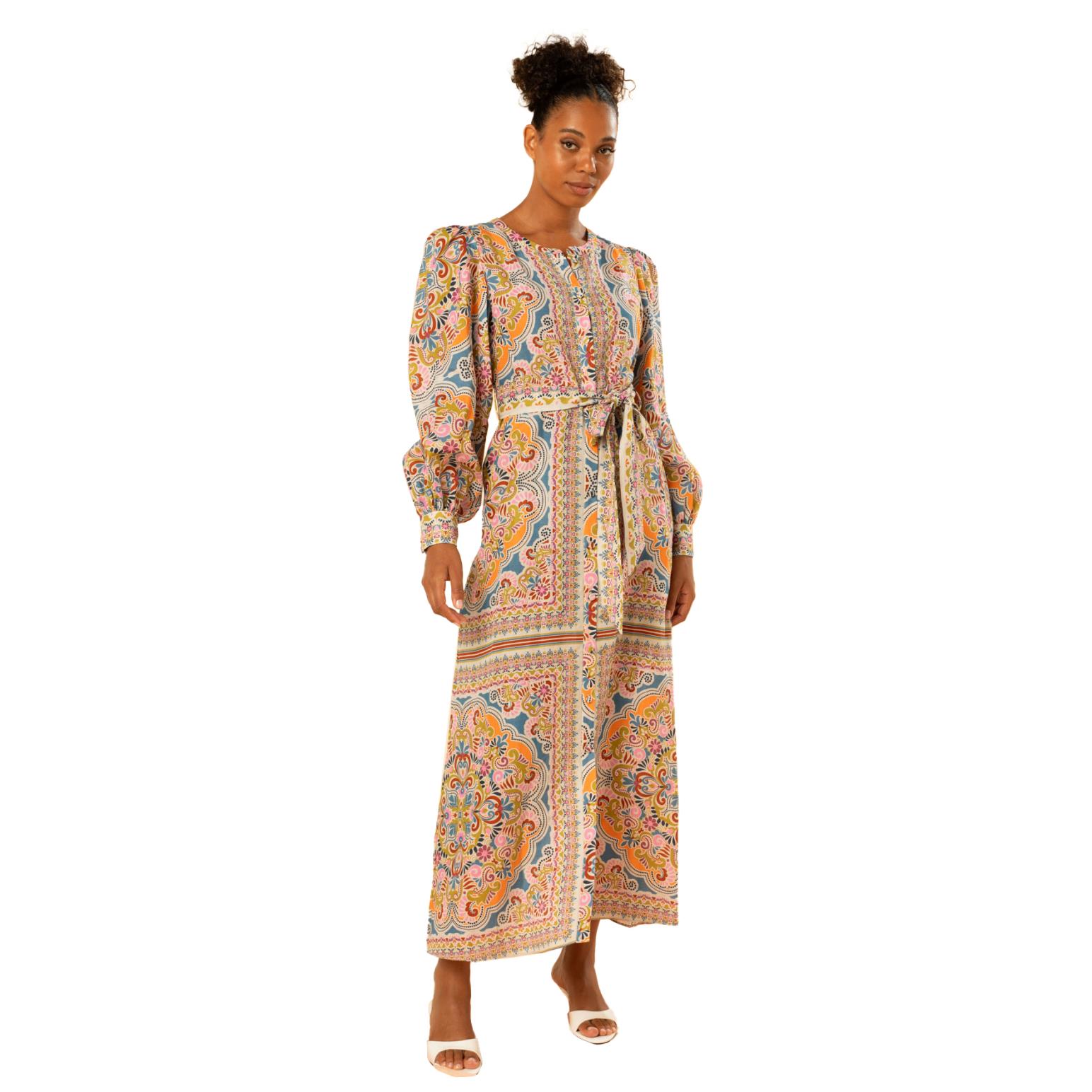 KACHEL Billie Maxi Shirt Dress