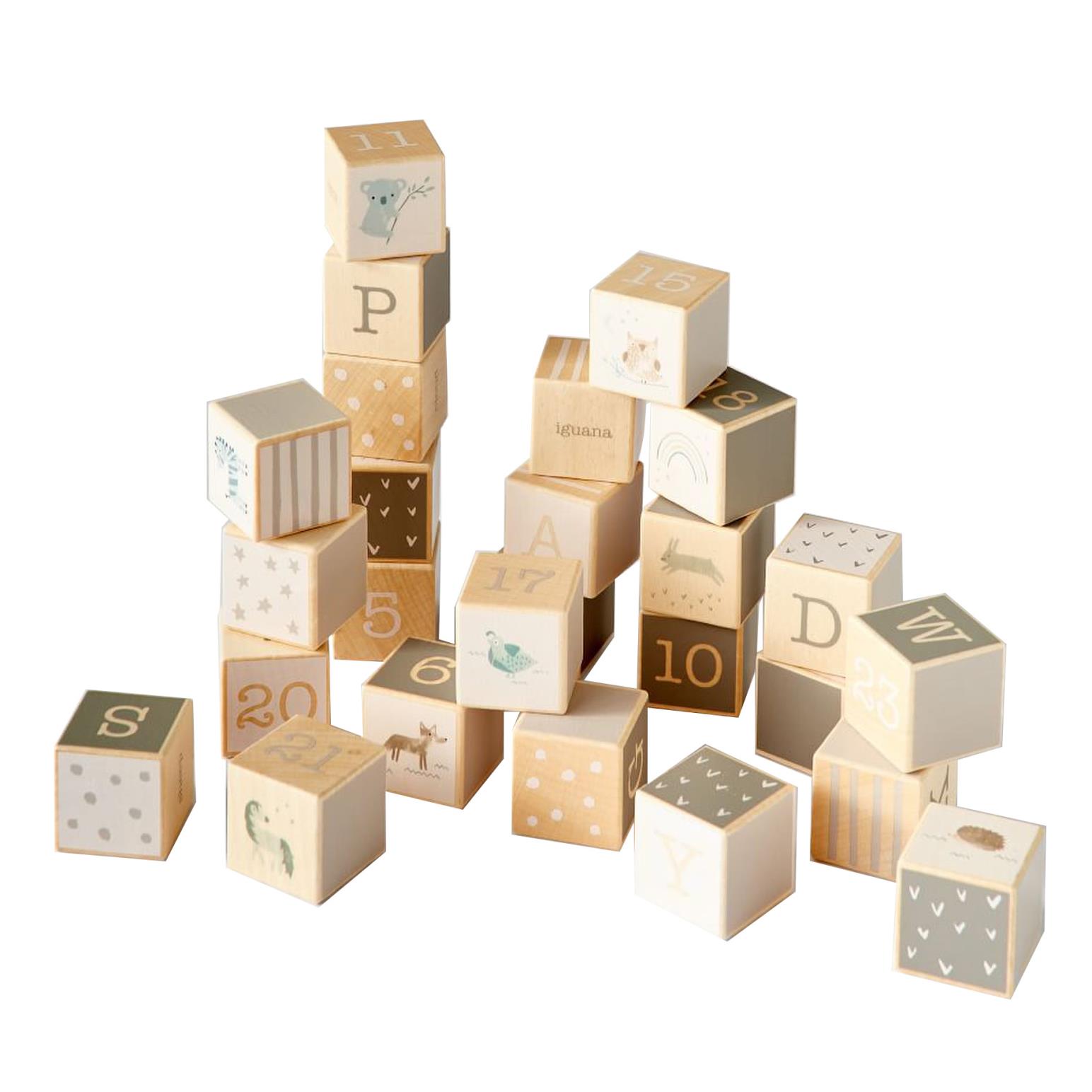 Pottery Barn Kids Blocks Neutral