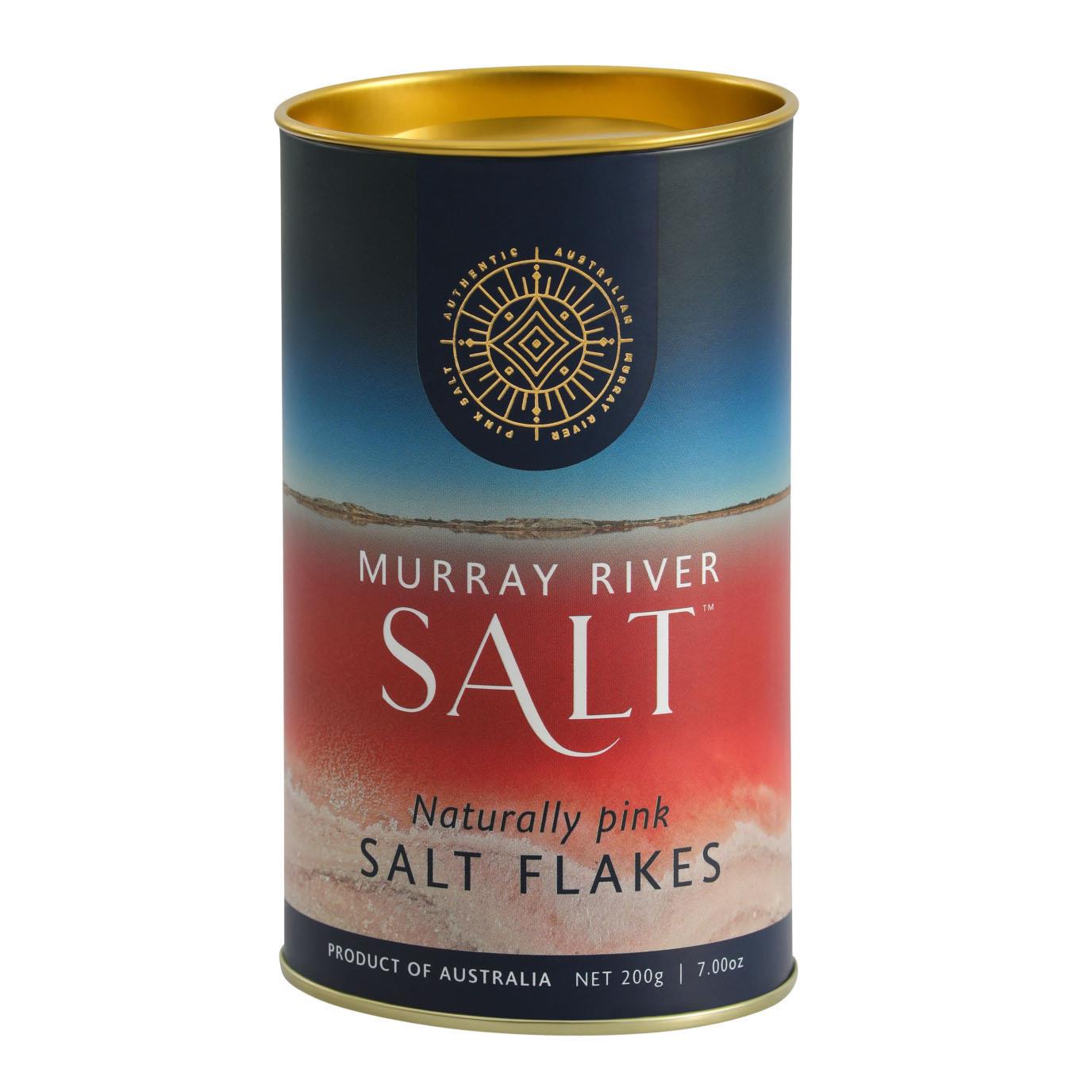 Murray River Salt Flakes Canister 200g