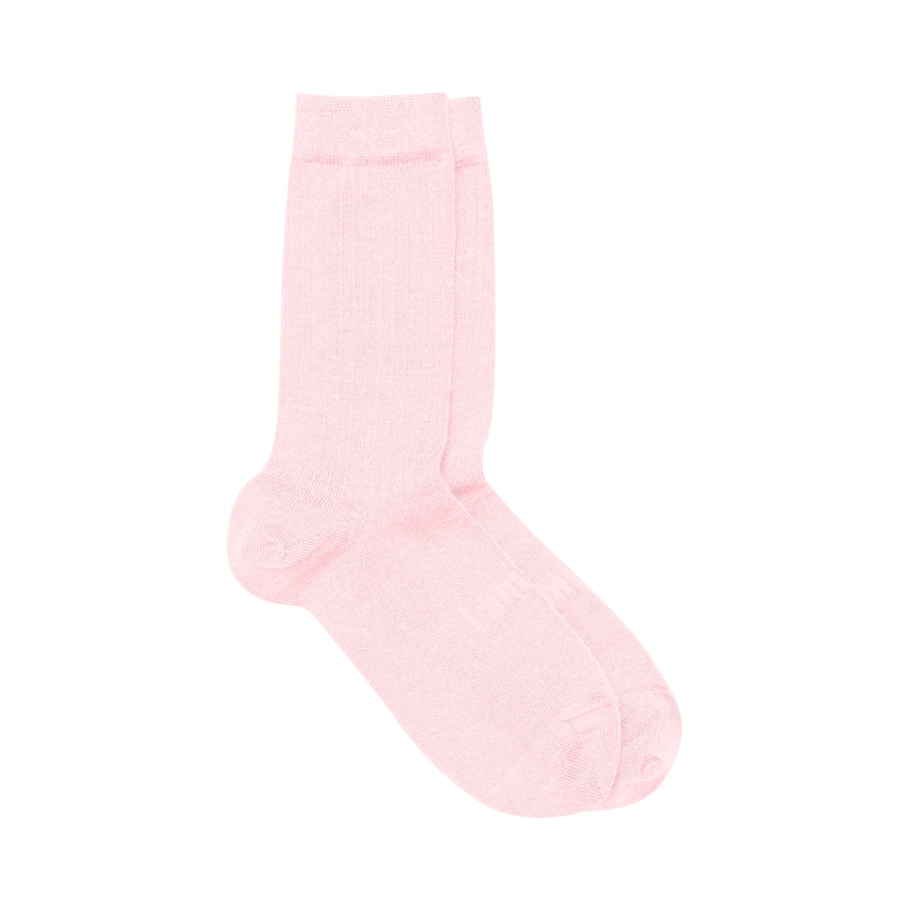 Lamington Socks Merino Crew Socks - Blush