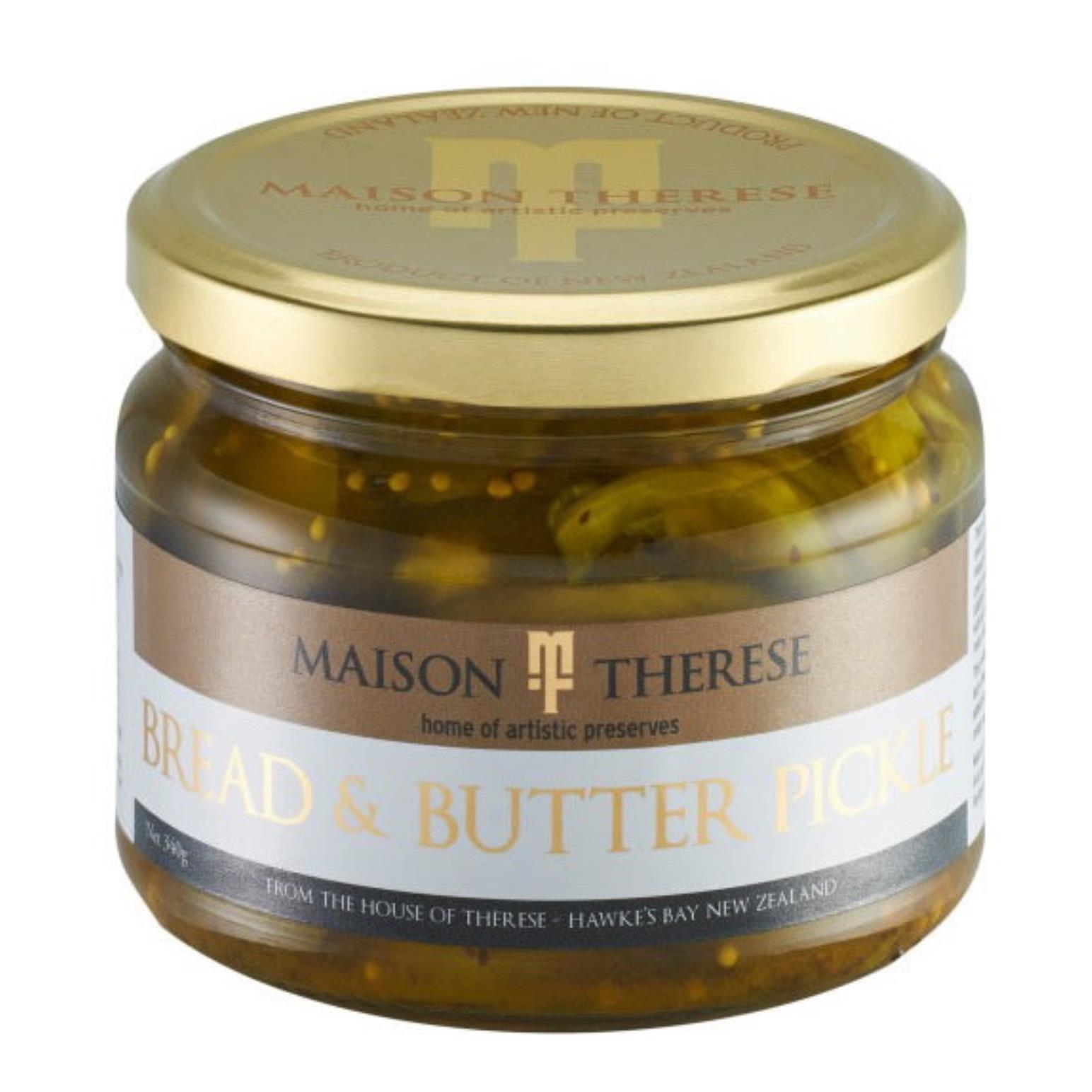 Maison Therese Bread and Butter Pickles 340g