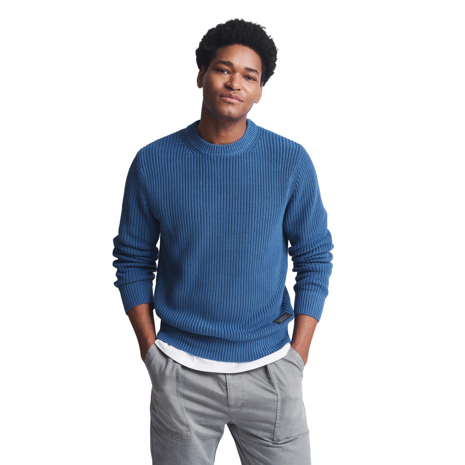 Aubin Martin Ribbed Crew