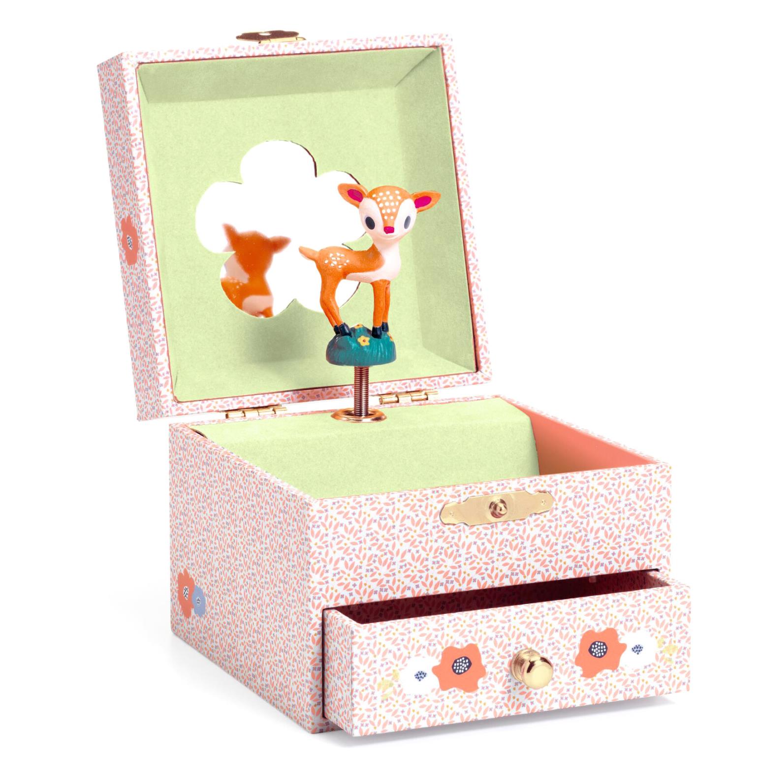 Voodle Musical Boxes - Wood Fawn