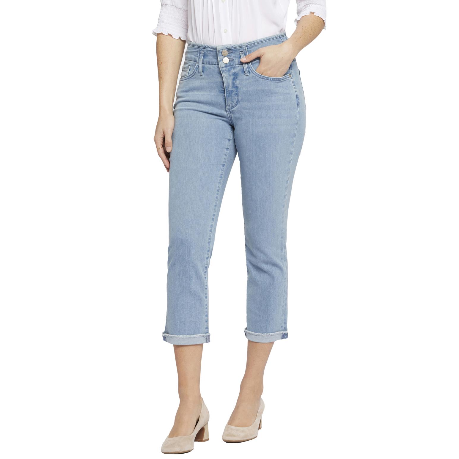 NYDJ Chloe Capri Hollywood Wb & Cuff Jeans