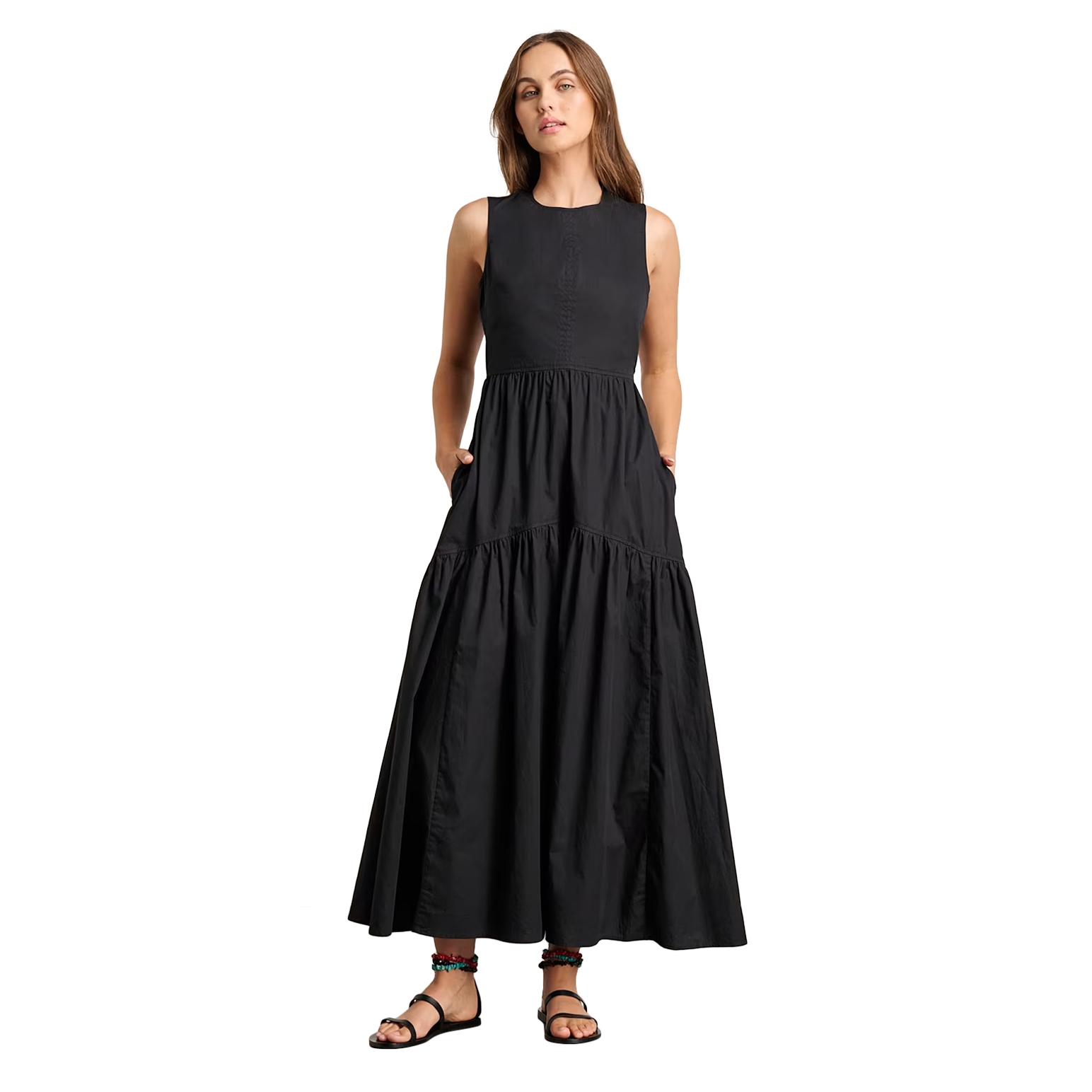 JAG Poplin Maxi Dress