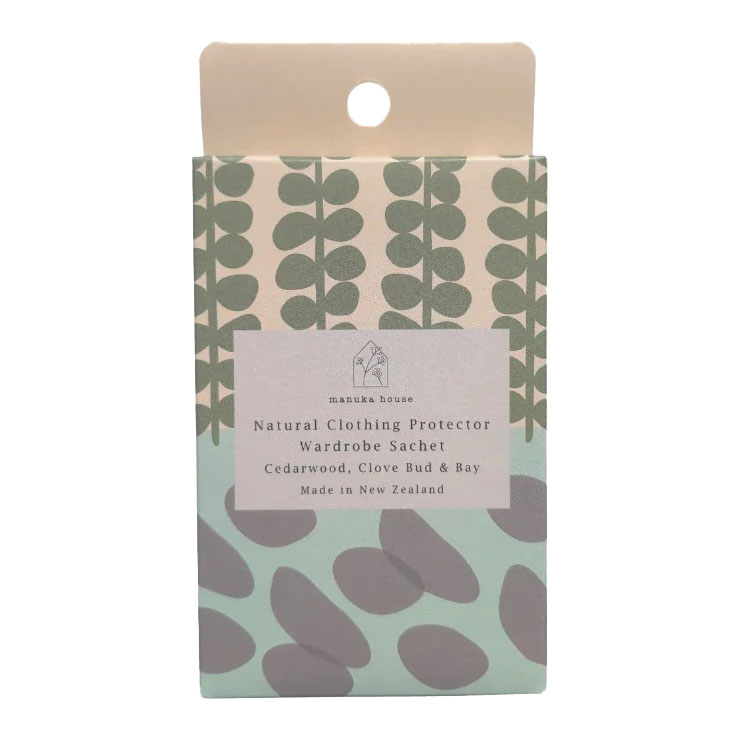 Manuka House Native Wardrobe Fragrance Sachet - Cedarwood, Clove Bud & Bay