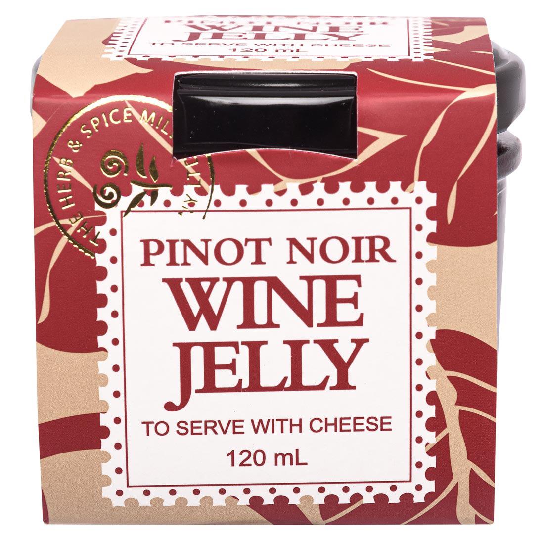 Herb & Spice Mill Pinot Noir Wine Jelly 120ml