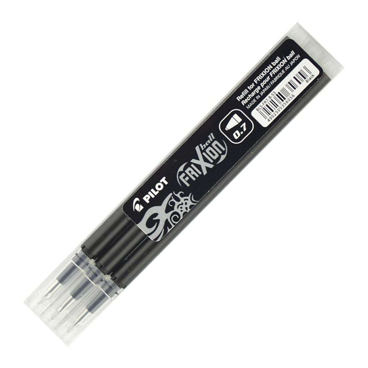 Pilot Frixion Erasable Refill Fine Black, Pack of 3