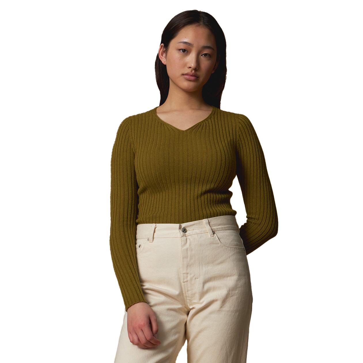 Standard Issue Cashmere Rib Sweater