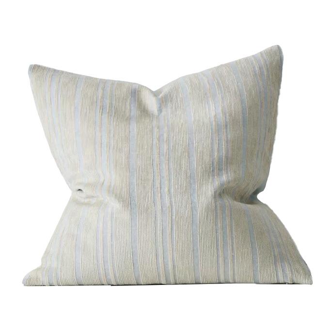 Weave Home Adriana Woven Chenille Stripe Cushion 50cm x 50cm