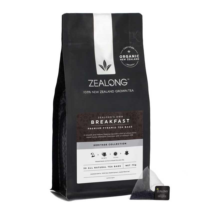 Zealong Breakfast Full Bodied Black Tea Bags 35g