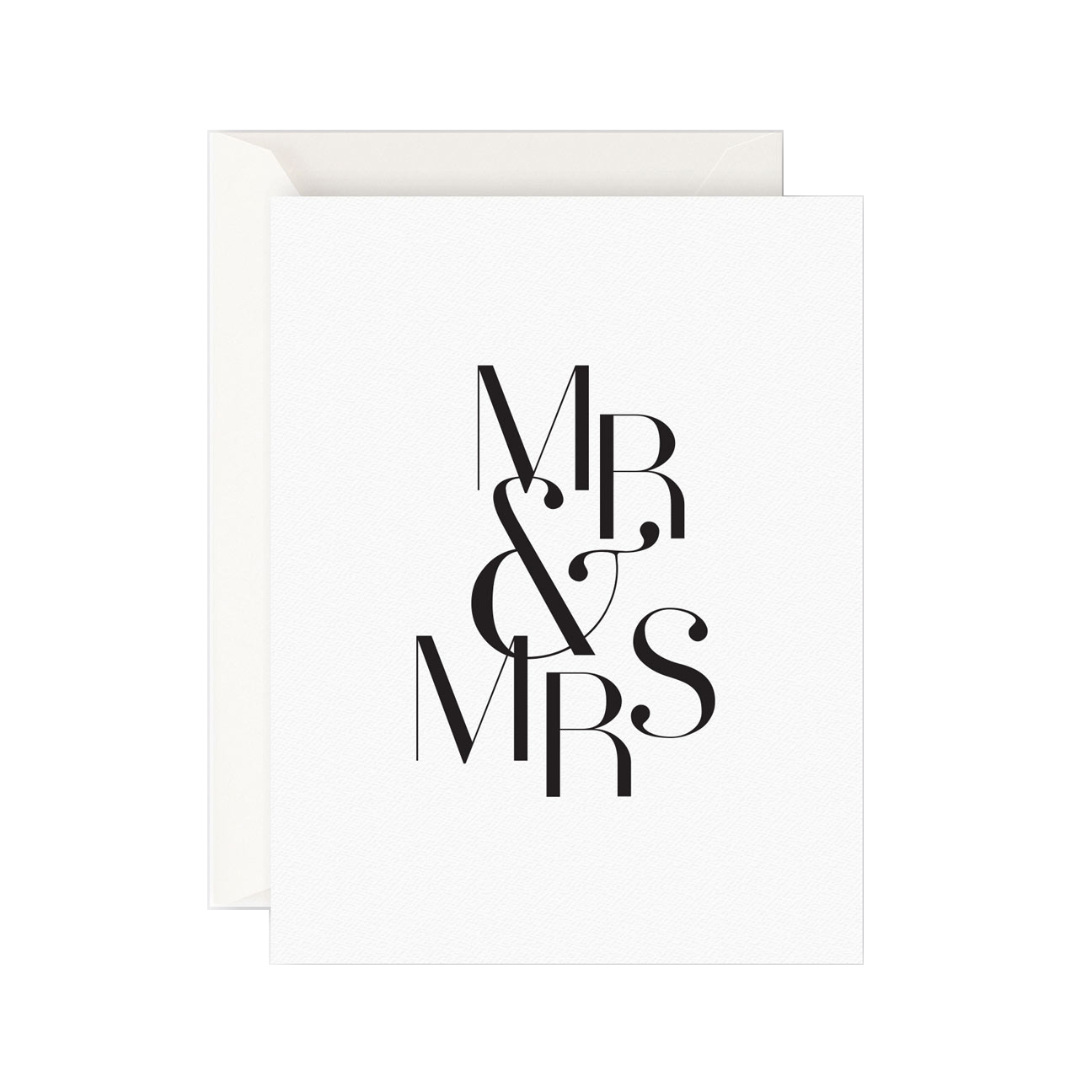 Father Rabbit Stationery Mr & Mrs Card