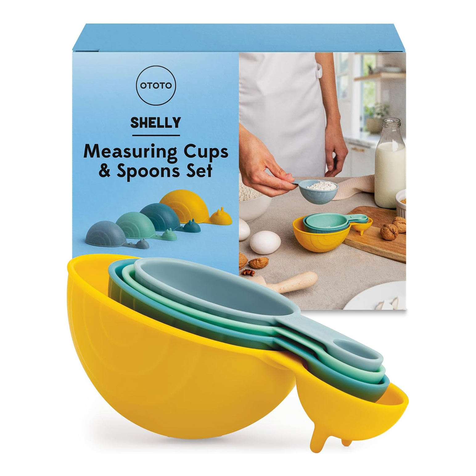 Ototo Shelly Measuring Cups Set