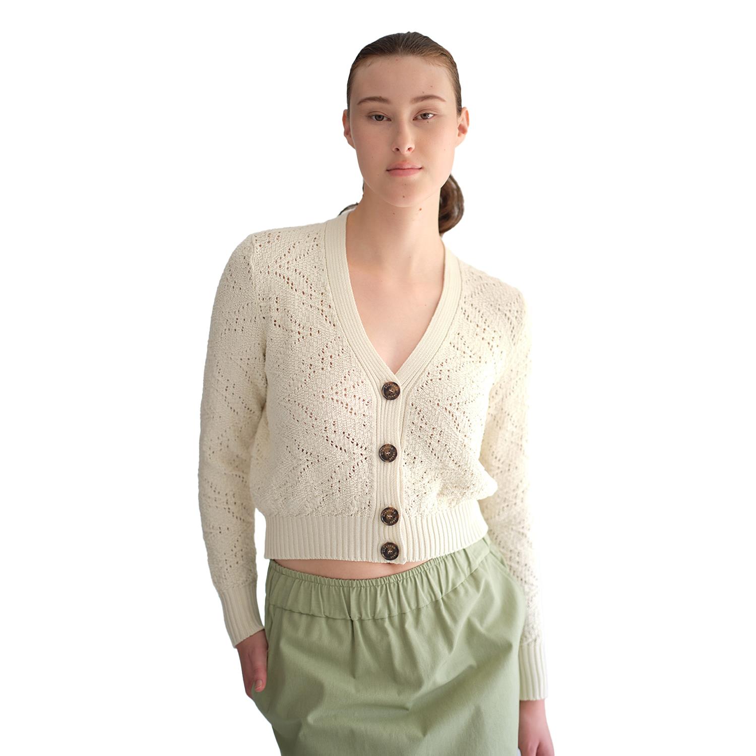 Standard Issue Cotton Florentine Cardigan