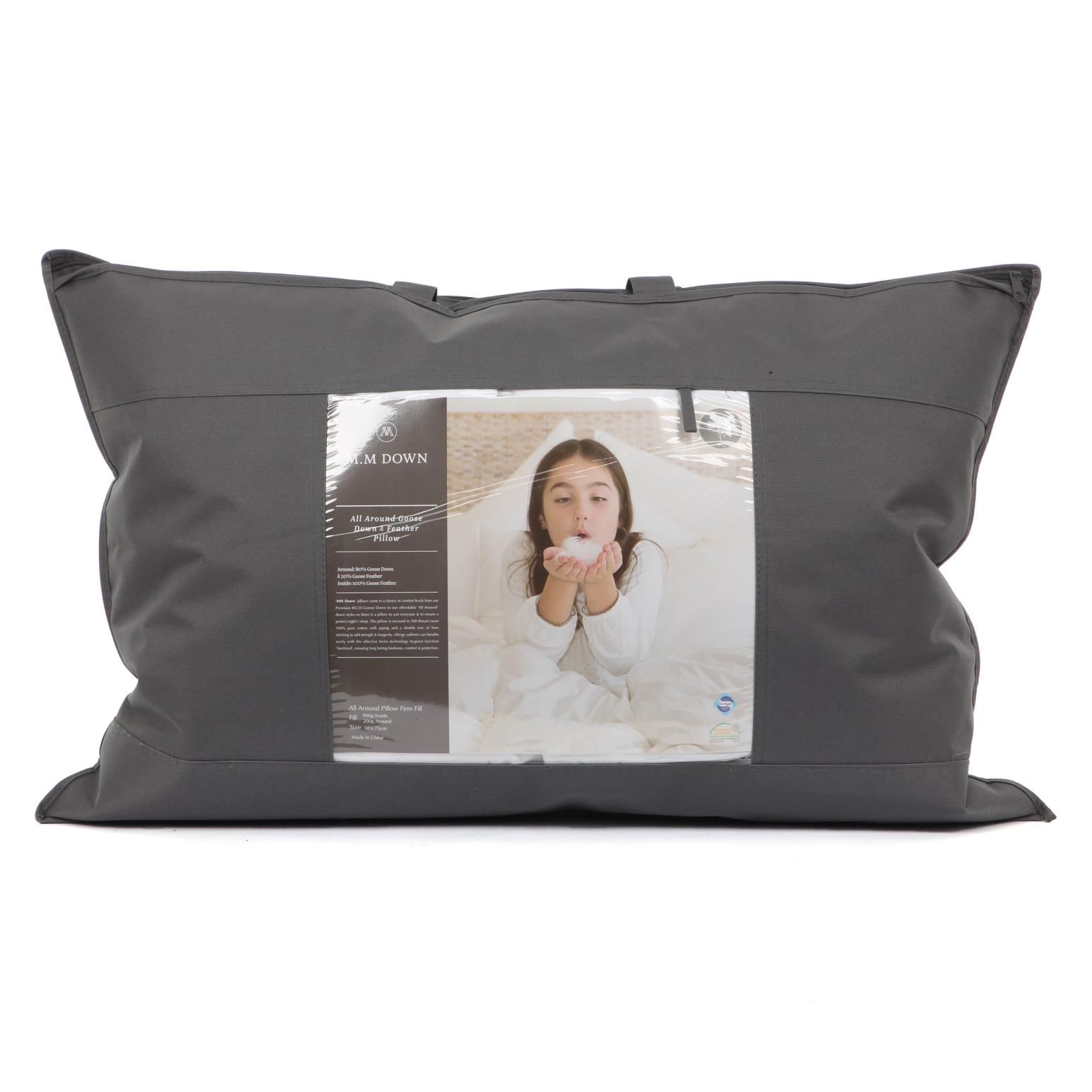 MM Down All Around Firm Pillow 80/20