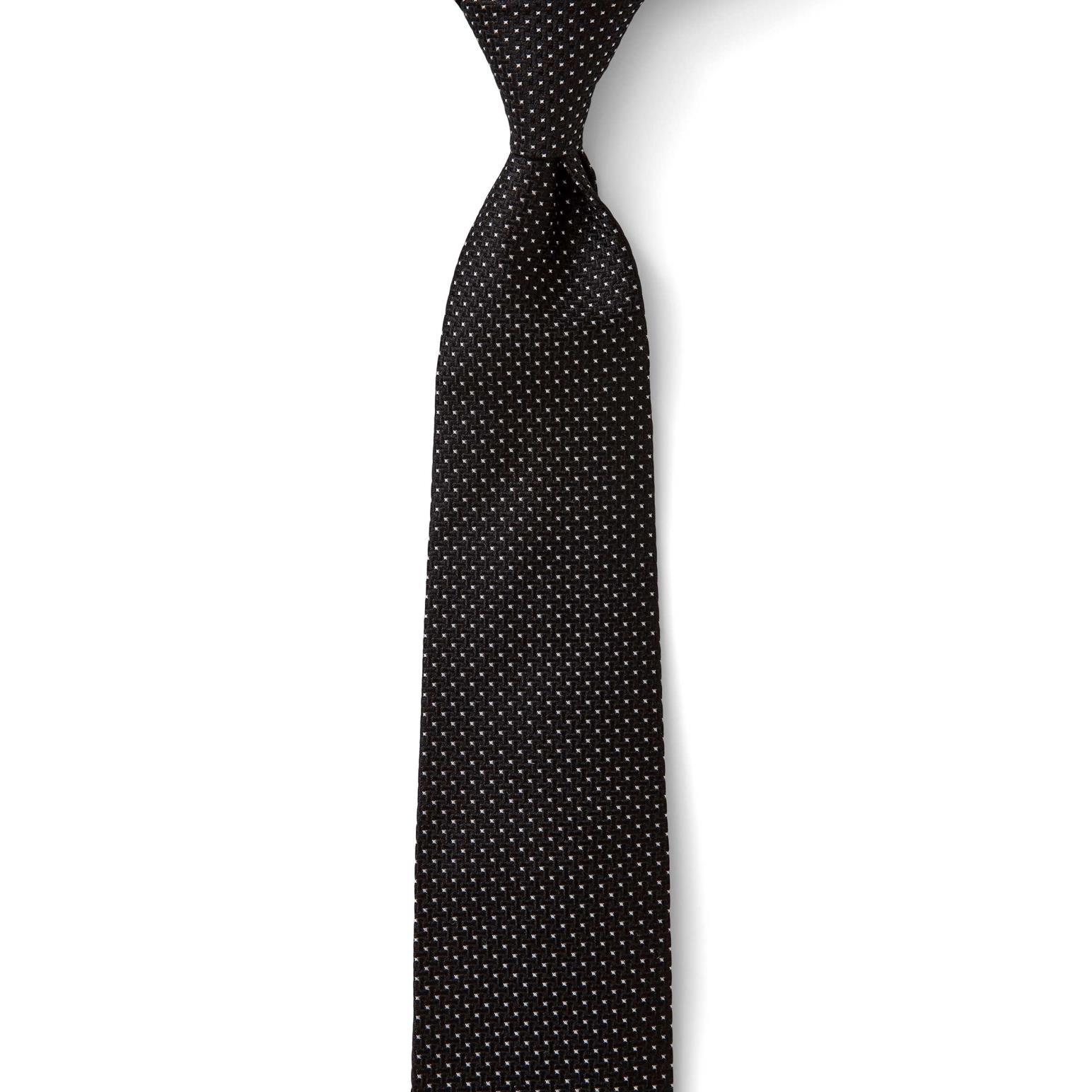 Cambridge Woven Spot 7.5cm Tie