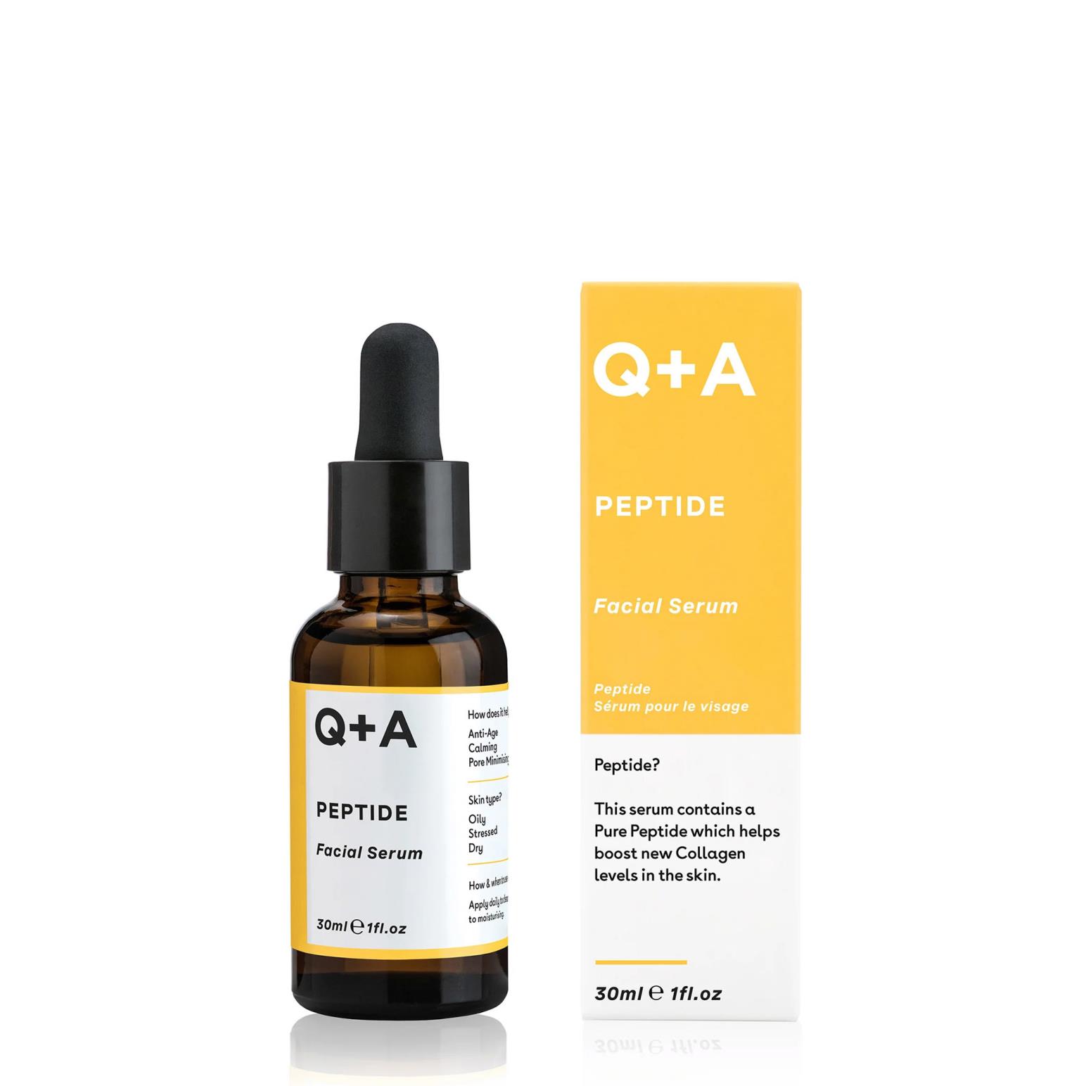 Q+A Peptide Facial Serum 30ml