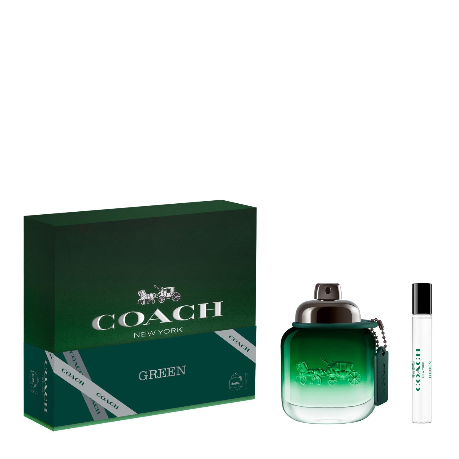 Coach Green 2Pc Xmas Set (EDT 60ml + EDT 7.5ml)