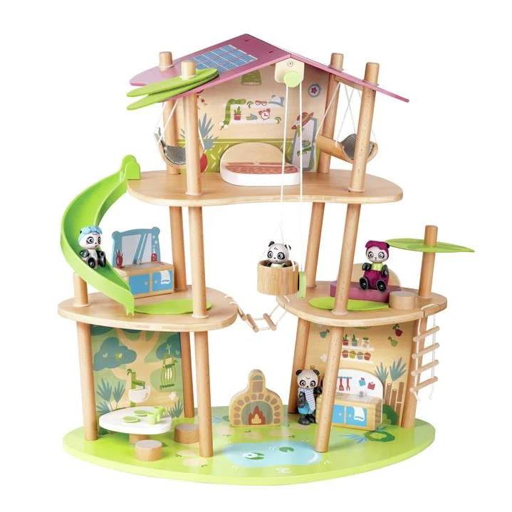 Hape Green Planet Pandas’ Bamboo House