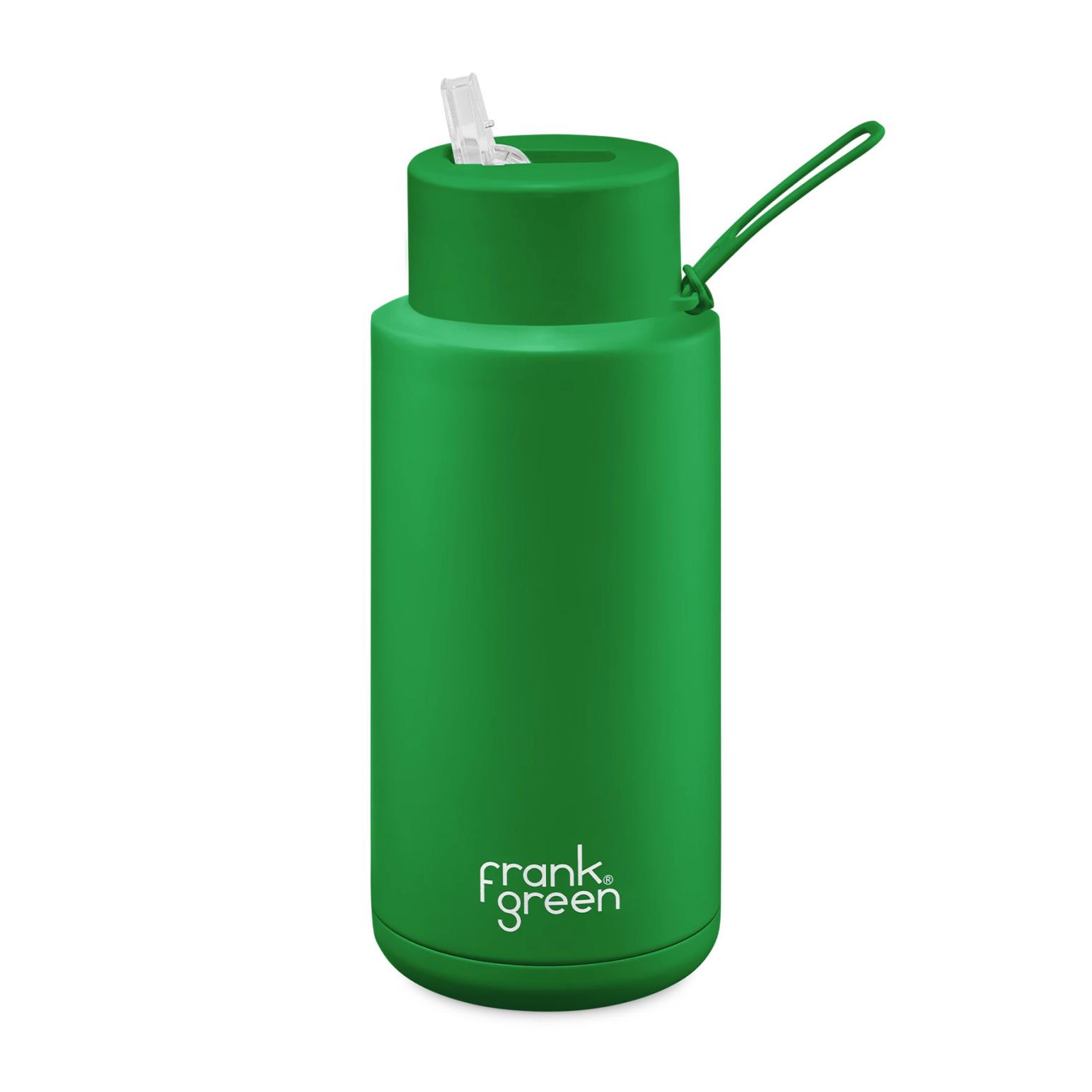 frank green 34oz Limited Edition Ceramic Reusable Bottle Straw Lid