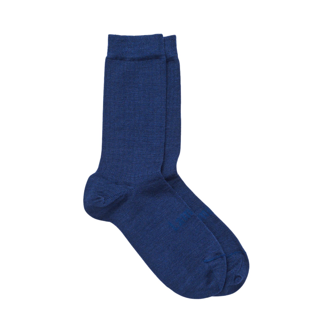 Lamington Socks Merino Crew Socks - Denim