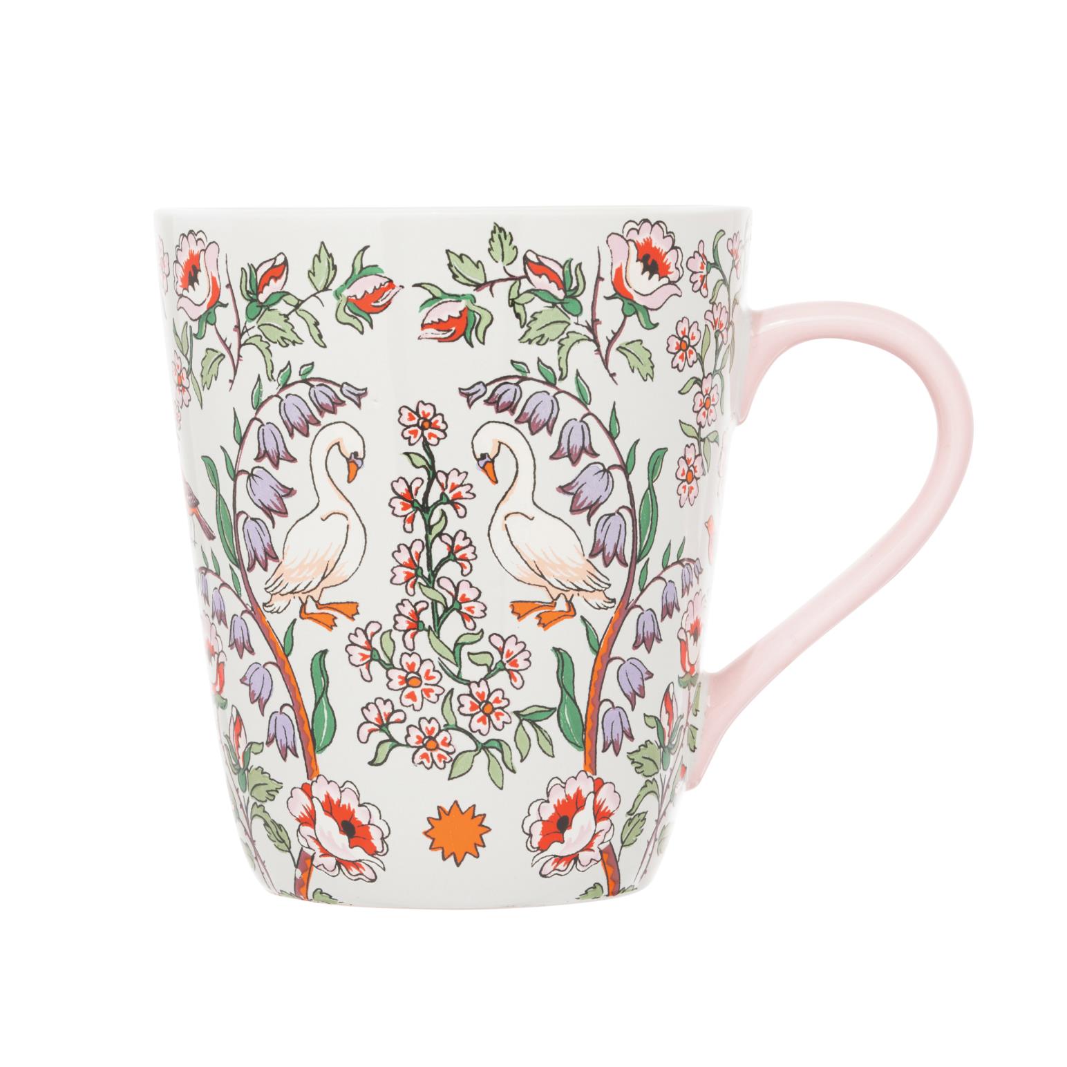 Cath Kidston Flowers And Friends Blue Stanley Mug