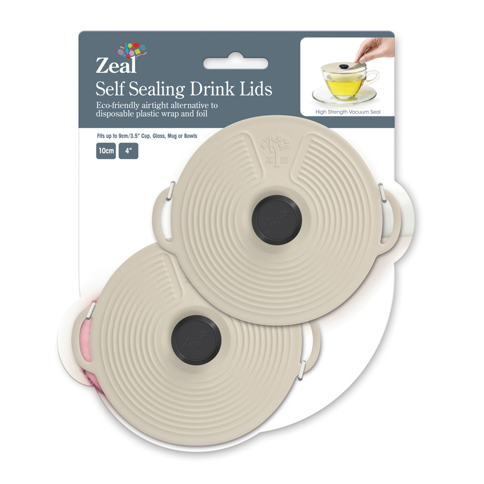 Uncle Zitos Classic Neutral Lids Set Of 2 10cm