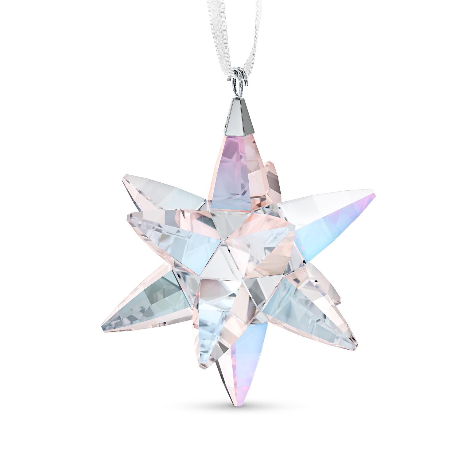 Swarovski Star Ornament - Shimmer Medium