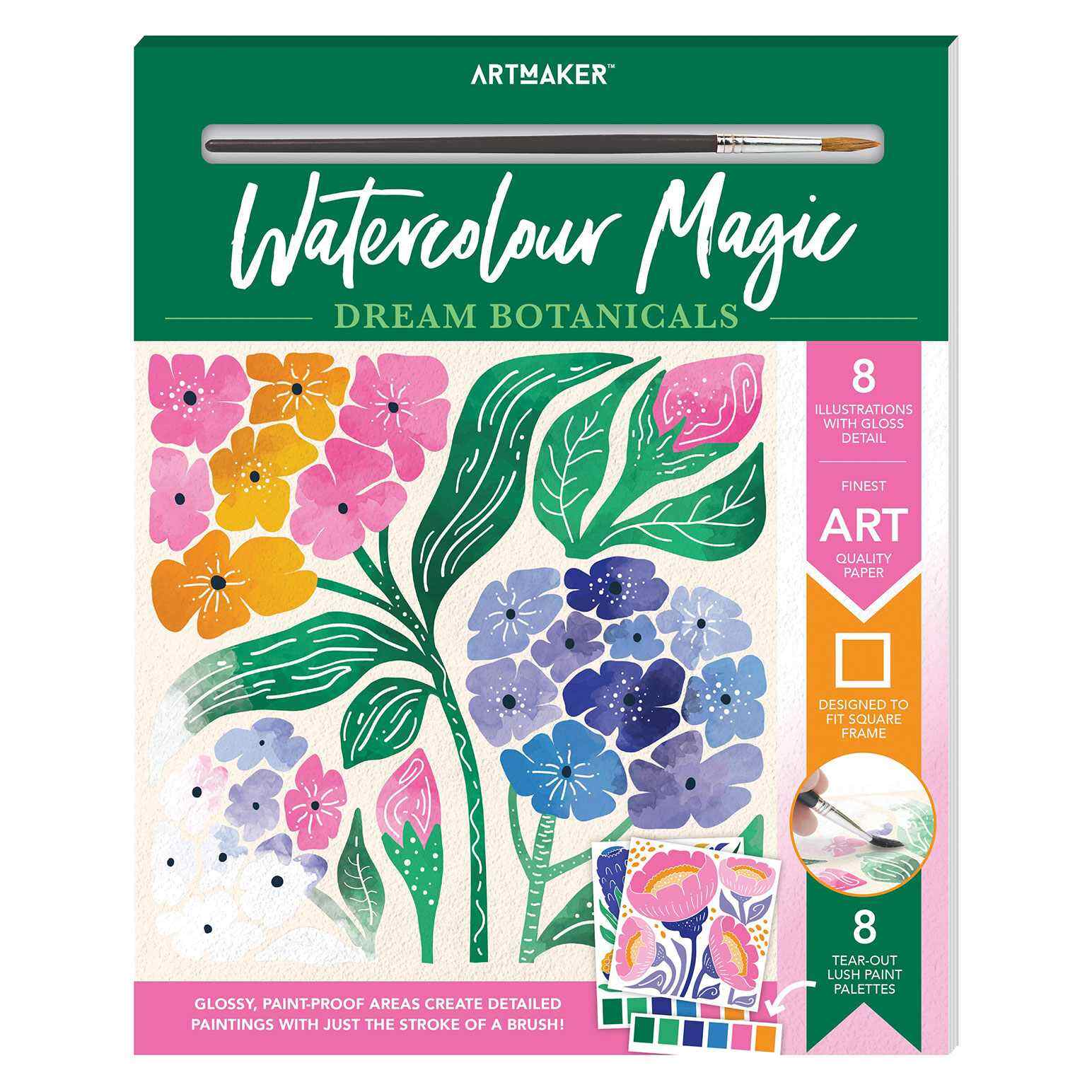 Art Maker Watercolour Magic Dream Botanicals