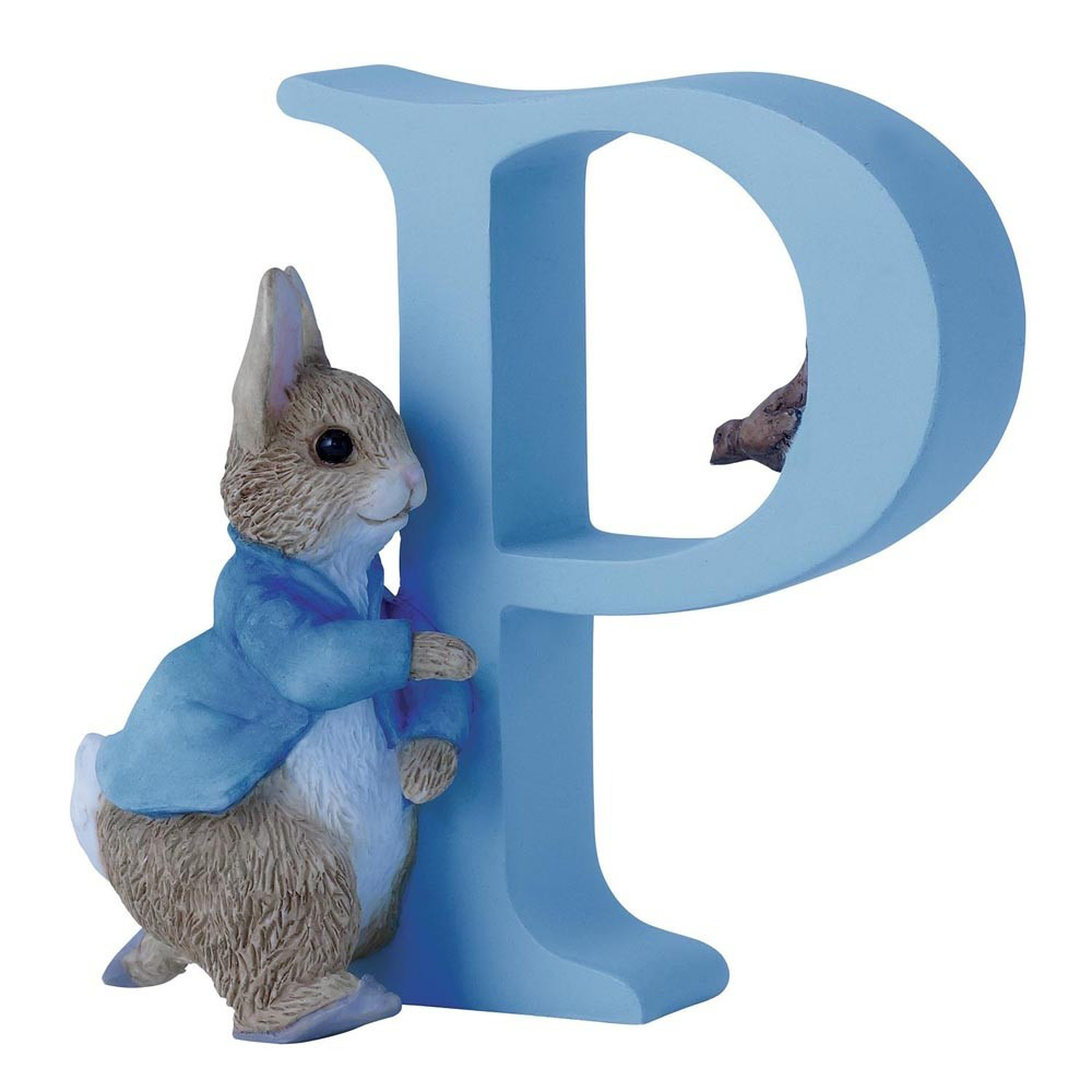 Beatrix Potter Alphabet P - Running Peter Rabbit