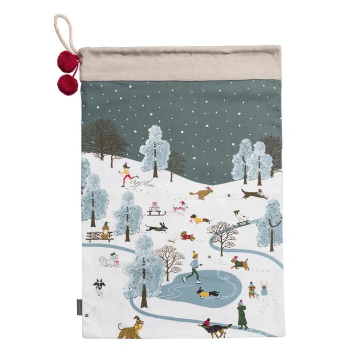 Sophie Allport Christmas Sack - Christmas Dogs