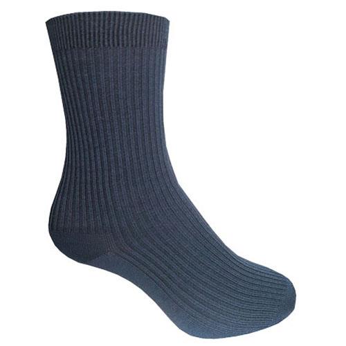 Designer Textiles Fine Guage Classic Ribbed Dress Sock