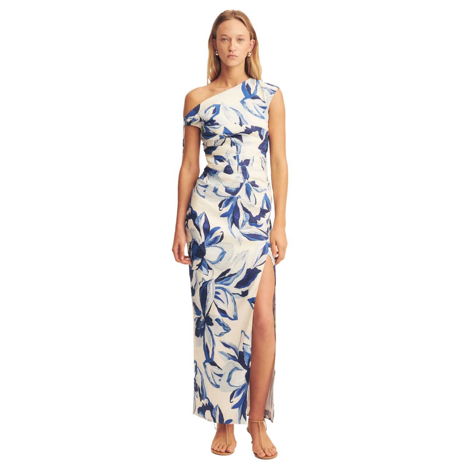 Shona Joy Stevie Gathered Maxi Dress